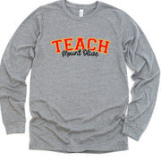 TEACH Mount Olive | Mount Olive Teacher Shirt | Long Sleeve