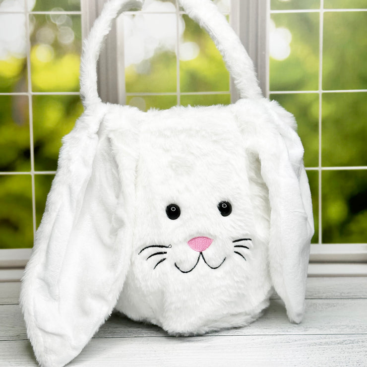 PERSONALIZED Easter Bunny Basket with Ears