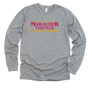 Marauder Things Inspired by Stranger Things Long Sleeve T-Shirt | Mount Olive Marauder Fan